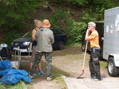 2024 - Aufräumungsarbeiten an der Ottilienkapelle, dem Ottilienstein
              und der Zustiegswege